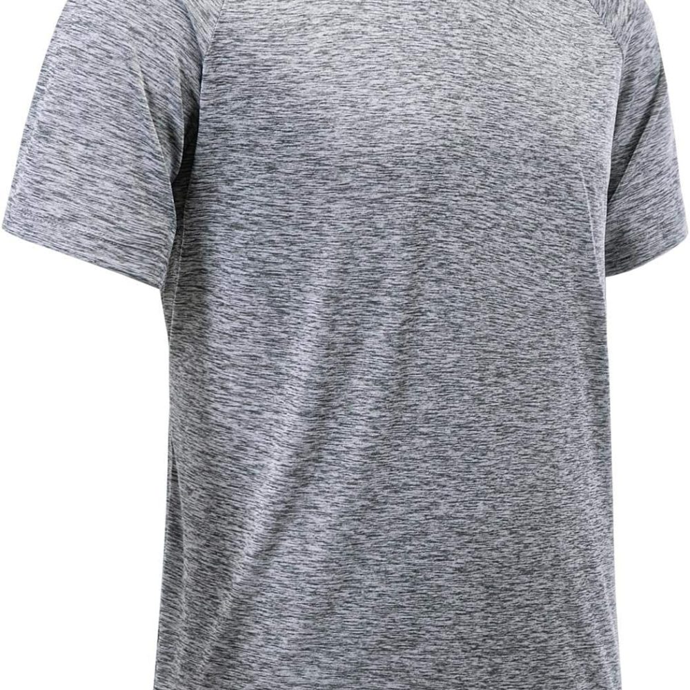 Workout Shirts for Men, Moisture Wicking Quick Dry Active Athletic Men's Gym Performance T Shirts
